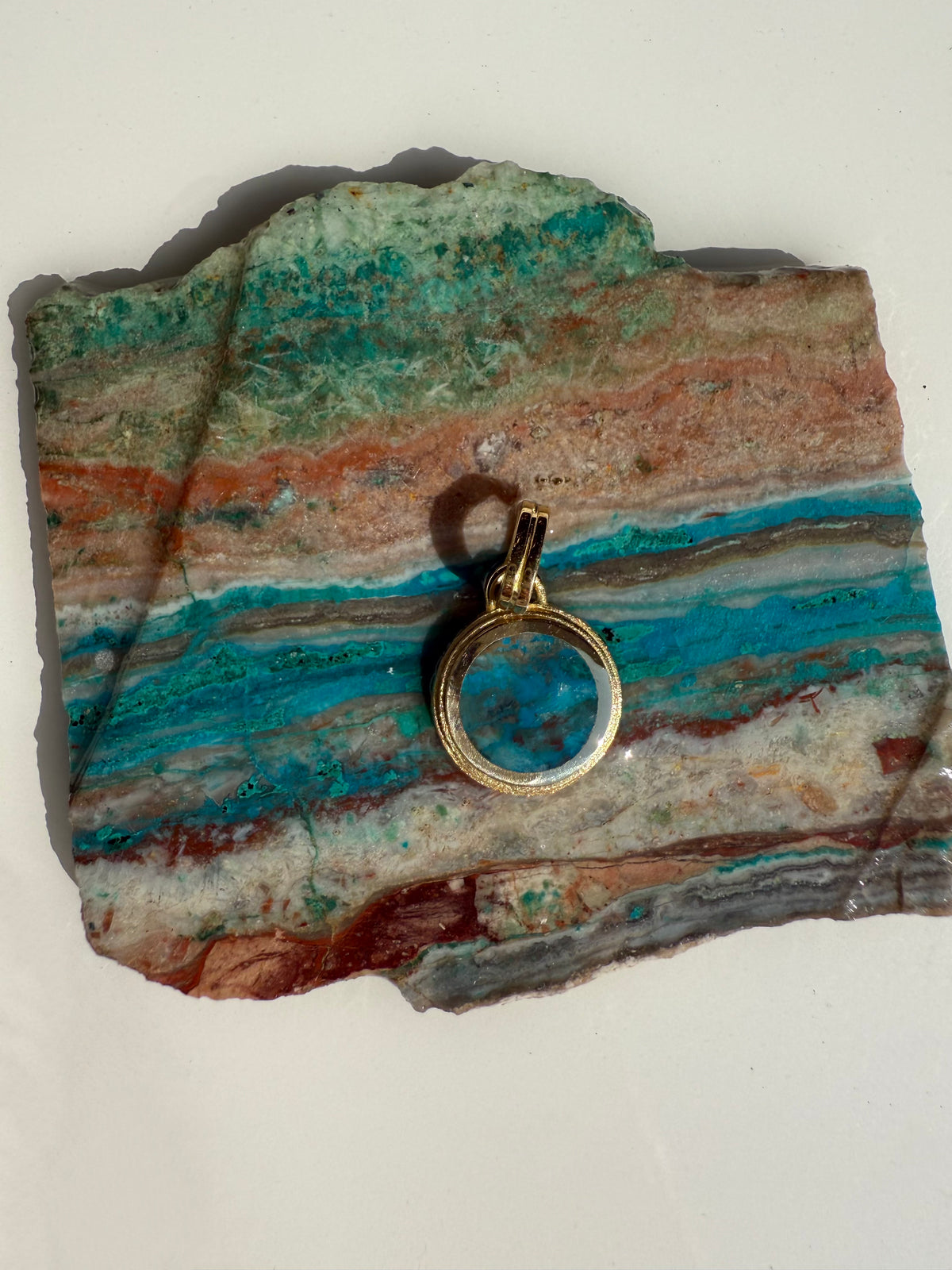 Arizona Blue and Lapis Duality Charm