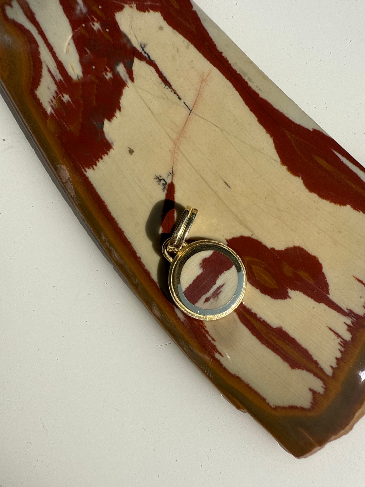 Black Jade and Red Picture Jasper