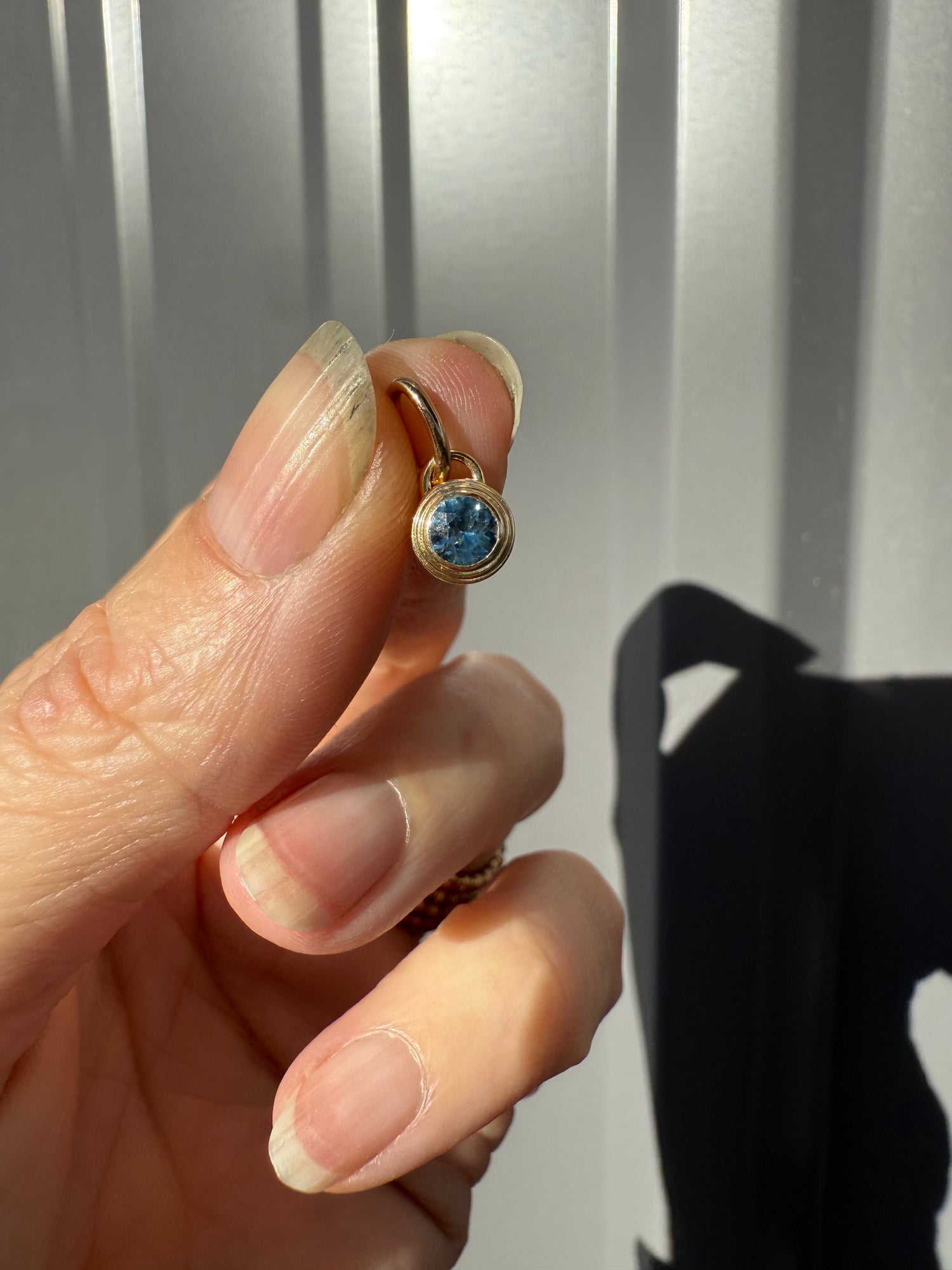 Blue Sapphire Sonder Charm