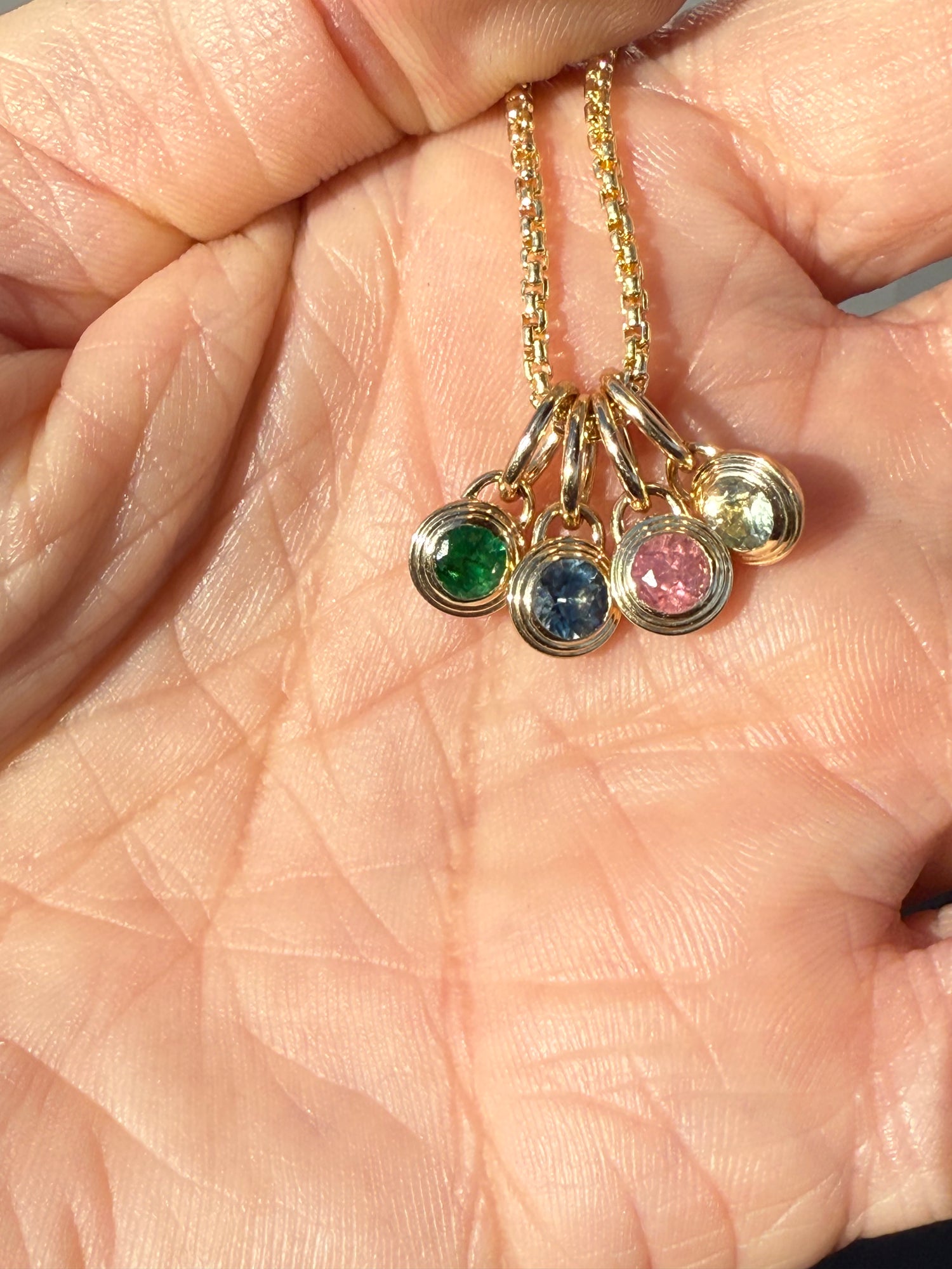 Blue Sapphire Sonder Charm