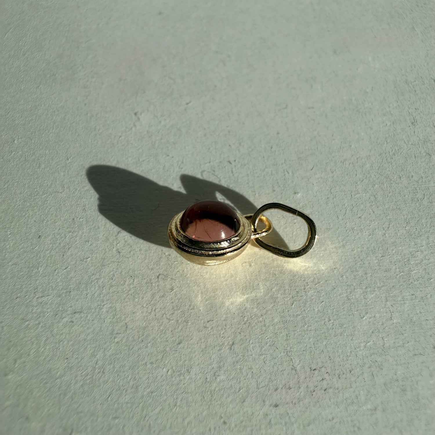 Peach Imperial Topaz Sonder Charm