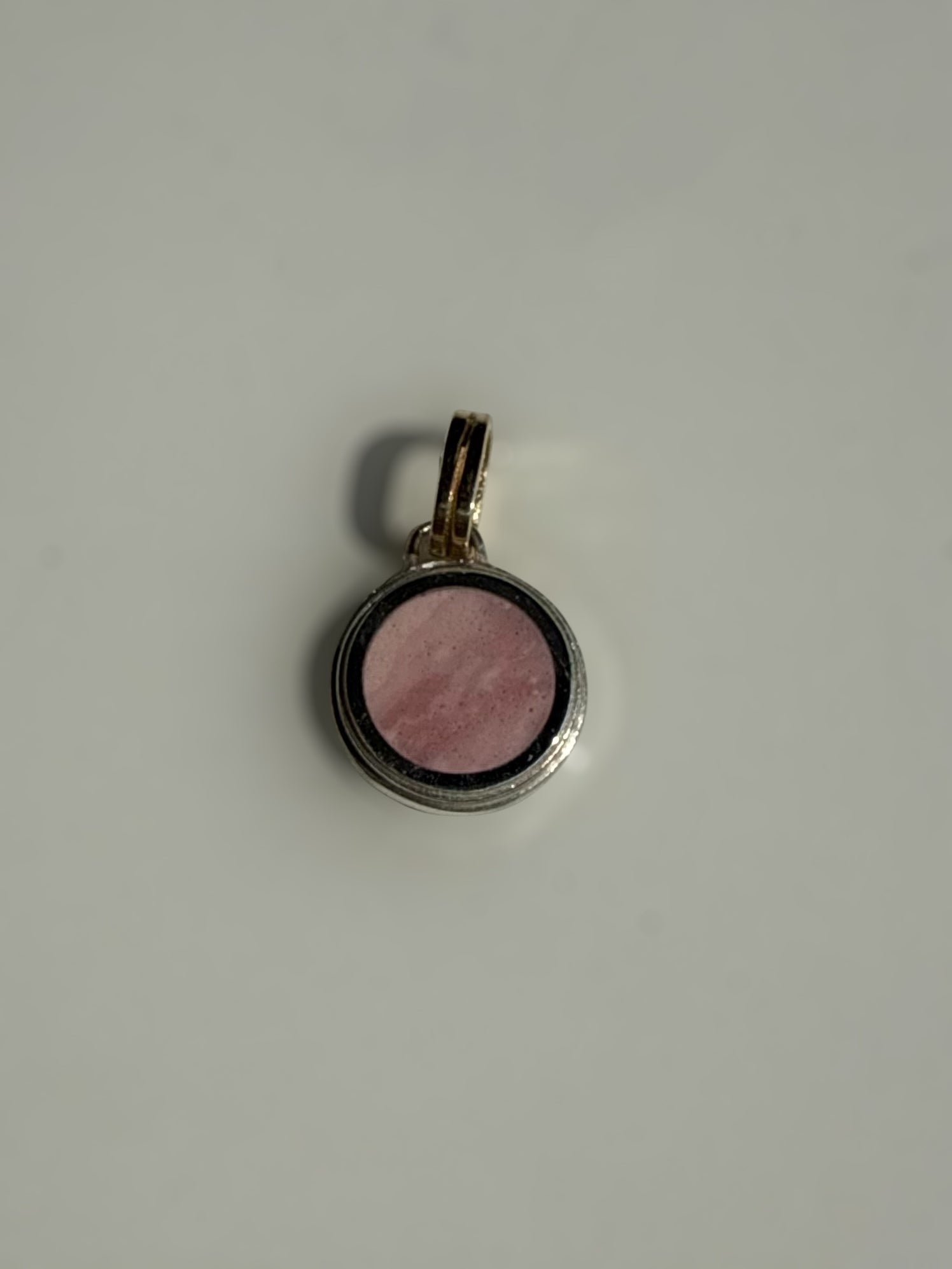 Larimar and Pink Opal Duality Charm