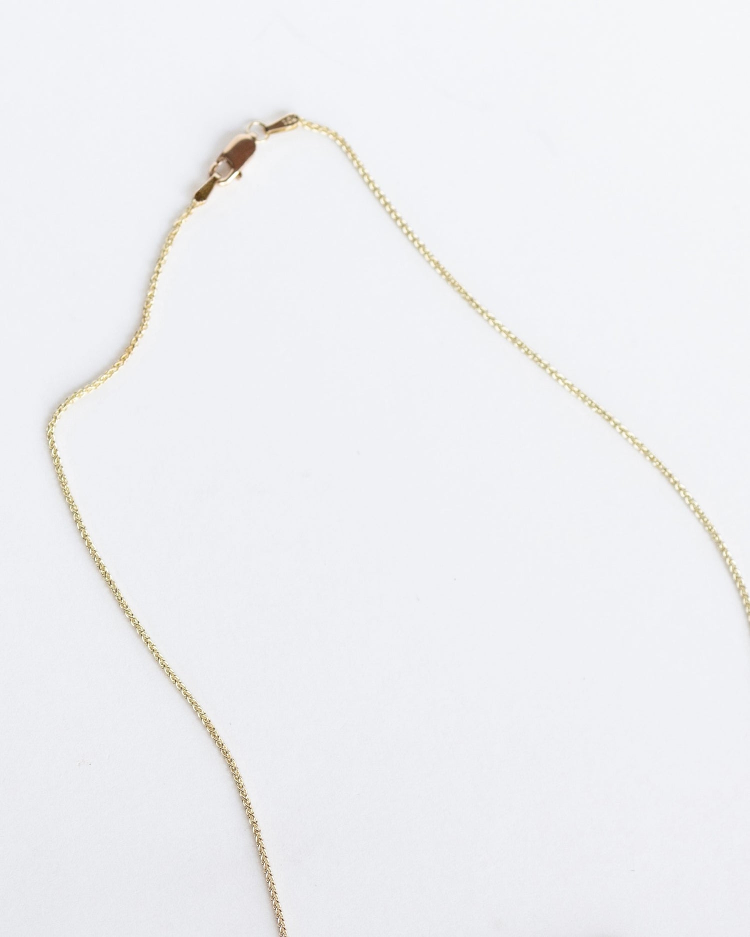 Solid Wheat Chain (10ky and silver)