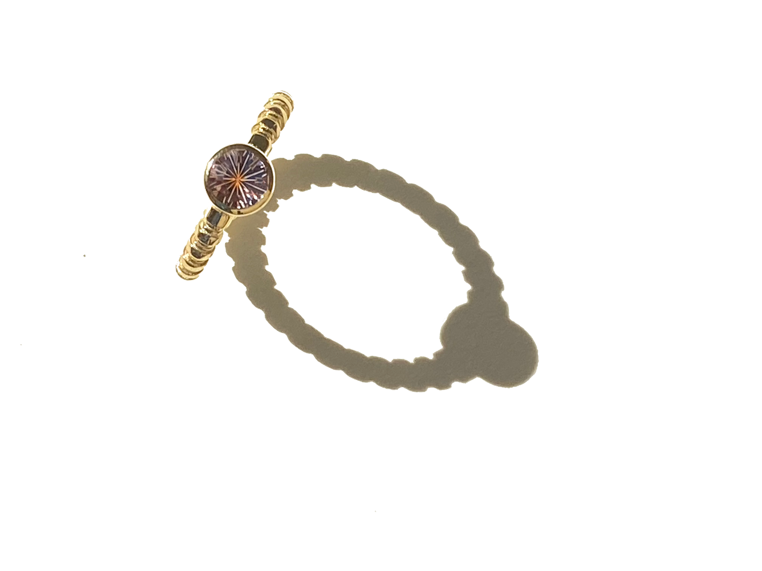 sasa fine jewelry Naz Solitaire no. 2 ring overhead bozeman jewelry